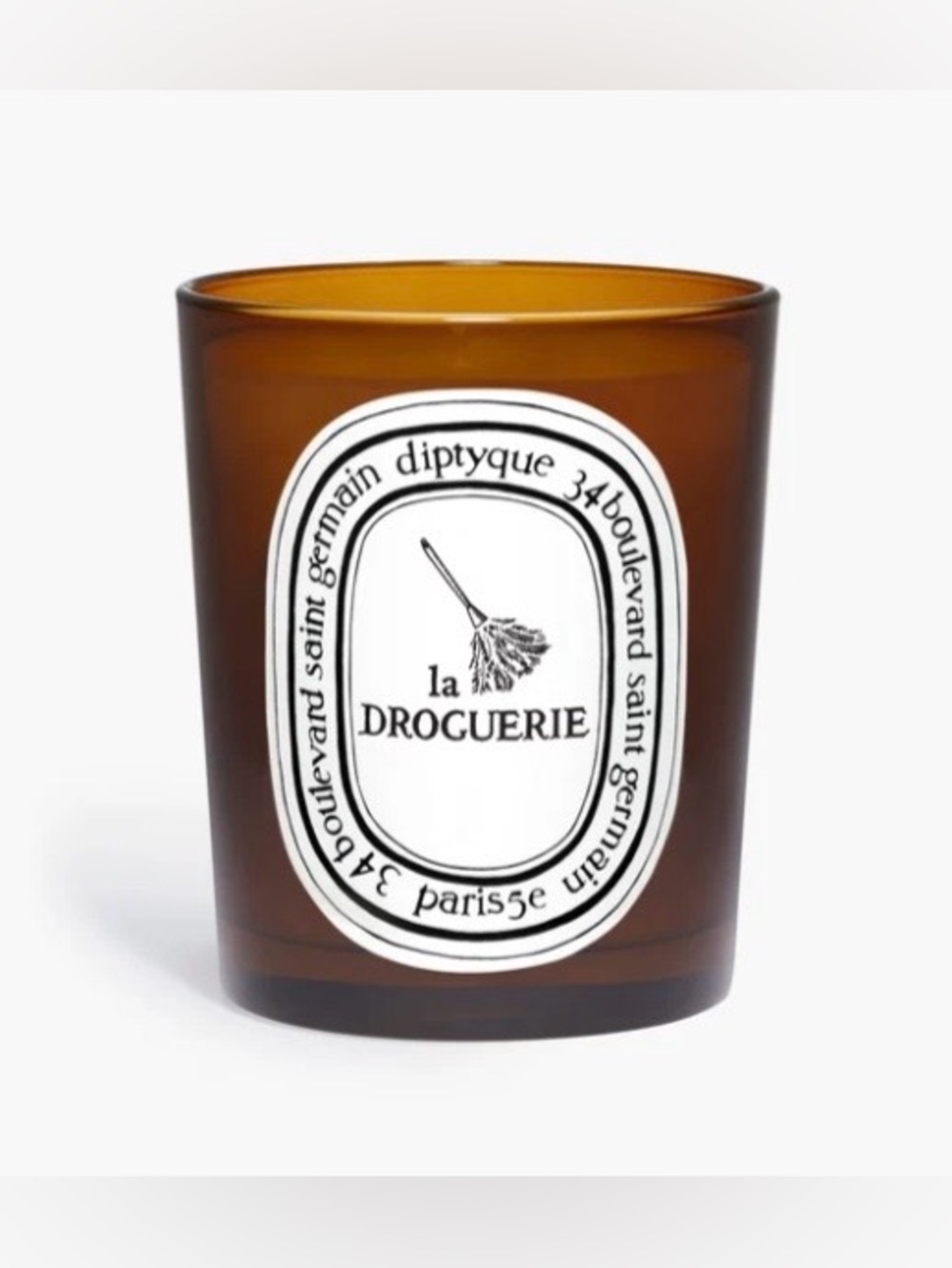 Diptyque Paris La Droguerie Odor-Removing Candle with Basil 🍃 190 g.